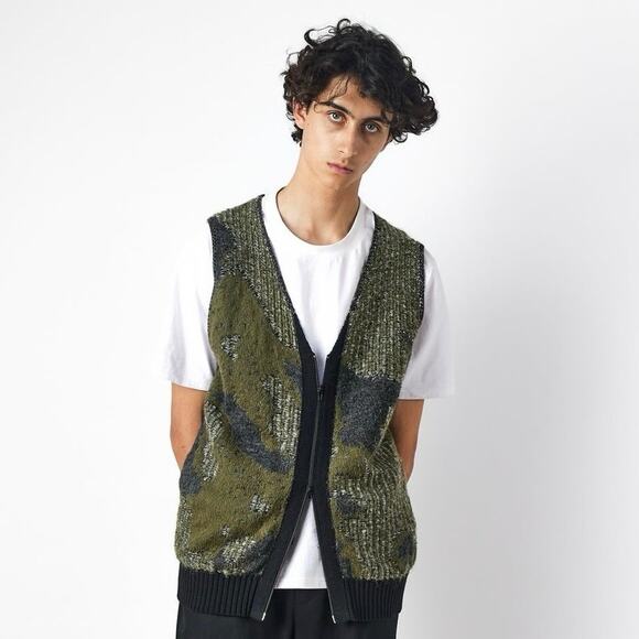 Common Market The Henrik Vest V-Neck Wool Mohar Blend Sweater Vest Small - Picture 1 of 7